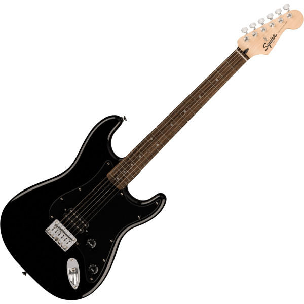 Squier Sonic Stratocaster HT H LRL Black elektromos gitár Squier Sonic Stratocaster HT H LRL Black elektromos gitár