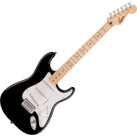 Squier Sonic Stratocaster MN Black elektromos gitár