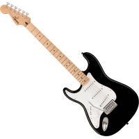 Squier Sonic Stratocaster MN Black balkezes elektromos gitár Squier Sonic Stratocaster MN Black balkezes elektromos gitár