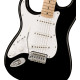 Squier Sonic Stratocaster MN Black balkezes elektromos gitár
