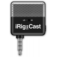 IK Multimedia iRig Mic Cast kompakt mikrofon iPhone/iPod touch/iPad/Android támogatással