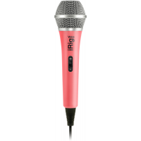 IK Multimedia iRig Voice Pink kézi mikrofon iPhone/iPod touch/iPad/Android támogatással pink színben