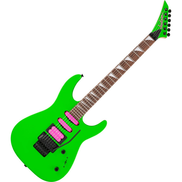 Jackson X Series Dinky DK3XR HSS Neon Green elektromos gitár