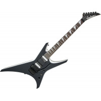 Jackson JS Series Warrior JS32 Black with White Bevels elektromos gitár