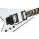 Jackson JS Series King V JS32 White with Black Bevels elektromos gitár