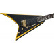 Jackson X Series Rhoads RRX24 Black with Yellow Bevels elektromos gitár