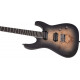 Jackson Pro Series Soloist SL2P MAH EB Transparent Black Burst elektromos gitár