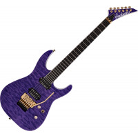 Jackson Pro Series Soloist SL2Q MAH EB Transparent Purple elektromos gitár
