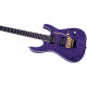 Jackson Pro Series Soloist SL2Q MAH EB Transparent Purple elektromos gitár