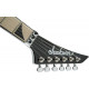 Jackson X Series Rhoads RRX24M MN Snow White with Black Pinstripes elektromos gitár