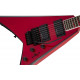 Jackson X Series Rhoads RRX24 Red with Black Bevels elektromos gitár