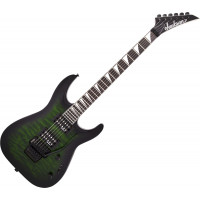 Jackson JS Series Dinky Arch Top JS32Q DKA Transparent Green Burst elektromos gitár