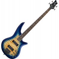 Jackson JS Series Spectra Bass JS3Q Amber Blue Burst elektromos basszusgitár