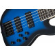 Jackson JS Series Concert Bass JS3V Metallic Blue Burst elektromos basszusgitár