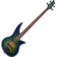 Jackson X Series Spectra Bass SBXQ IV Amber Blue Burst elektromos basszusgitár