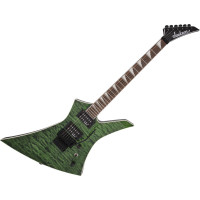 Jackson X Series Kelly KEXQ Transparent Green elektromos gitár