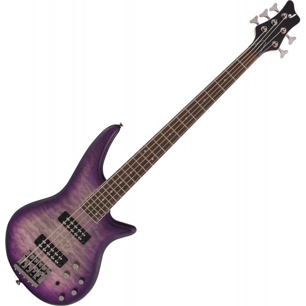Jackson JS Series Spectra Bass JS3QV LRL Purple Phaze elektromos basszusgitár