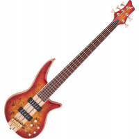 Jackson Pro Series Spectra Bass SBP V Transparent Cherry Burst elektromos basszusgitár