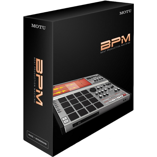 MOTU BPM virtuális ritmushangszer szoftver plugin