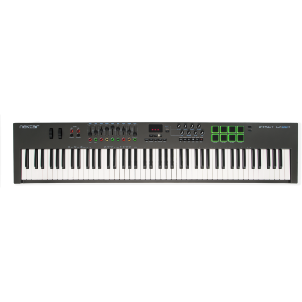 Nektar Impact LX88+ USB MIDI kontroller billentyűzet Nektar Impact LX88+ USB MIDI kontroller billentyűzet
