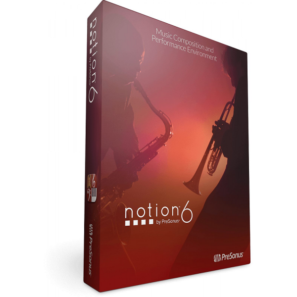 PreSonus Notion 6 kottaszerkesztő szoftver