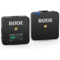 RODE Wireless GO Black kompakt vezetéknélküli csíptetős mikrofon szett