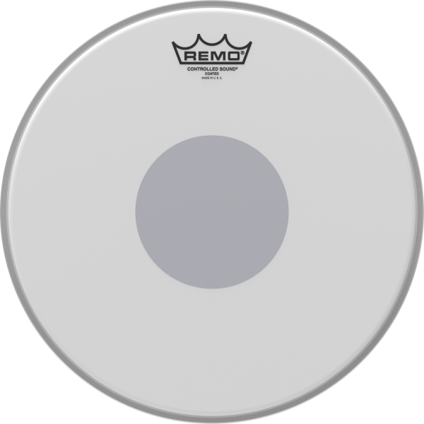 Remo CS-0113-10 Controlled Sound Coated Bottom Black Dot 13” dobbőr