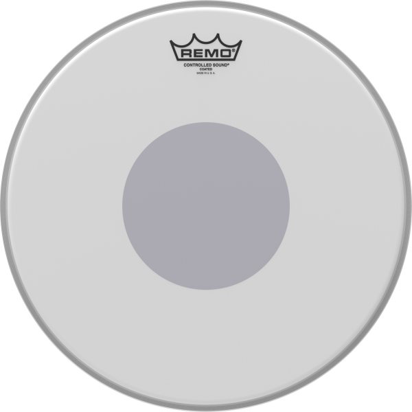 Remo CS-0114-10 Controlled Sound Coated Bottom Black Dot 14” dobbőr