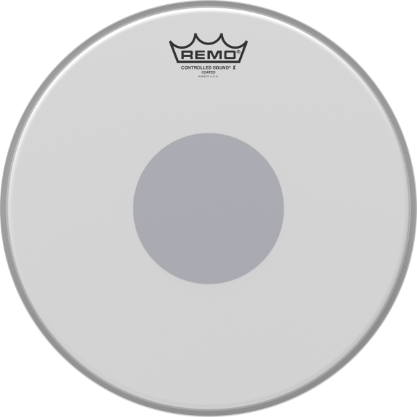 Remo CX-0113-10 Controlled Sound X Coated Bottom Black Dot 13” pergődob bőr