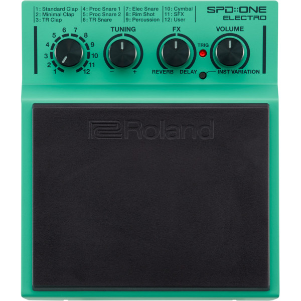 Roland SPD::ONE ELECTRO Percussion Pad elektromos ütőhangszer