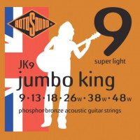 Rotosound JK9 Phosphor Bronze Super Light 9-48 akusztikus gitárhúr