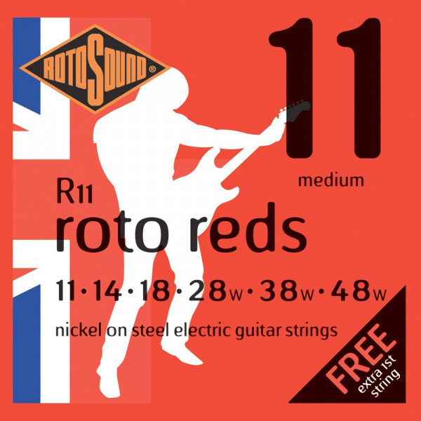 Rotosound R11 roto reds 11-48 elektromos gitárhúr