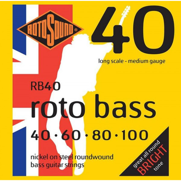 Rotosound RB40 roto bass 40-100 basszusgitárhúr