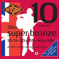 Rotosound SB10 Super Bronze akusztikus gitárhúr 10-50