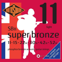Rotosound SB11 Super Bronze akusztikus gitárhúr 11-52