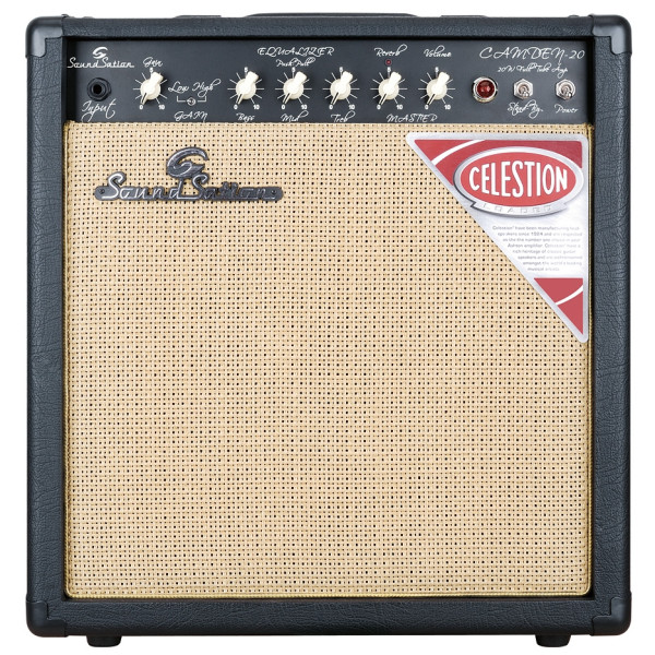 SOUNDSATION CAMDEN-20 - 20W fullcsöves gitárkombó spring és reverb funkcióval