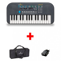 SOUNDSATION JUKEY32-BUNDLE - 32 mini billentyűs szintetizátor csomag hordtáskával és tápadapterrel