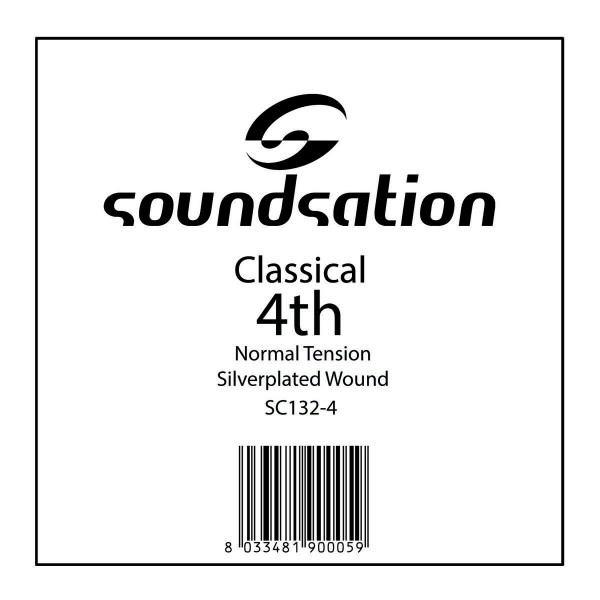 SOUNDSATION SC132-4 - Klasszikusgitár húr - D 0.30 Normal tension