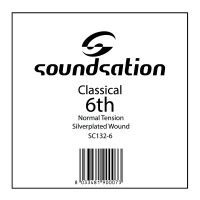 SOUNDSATION SC132-6 - Klasszikusgitár húr - E 0.43 Normal tension