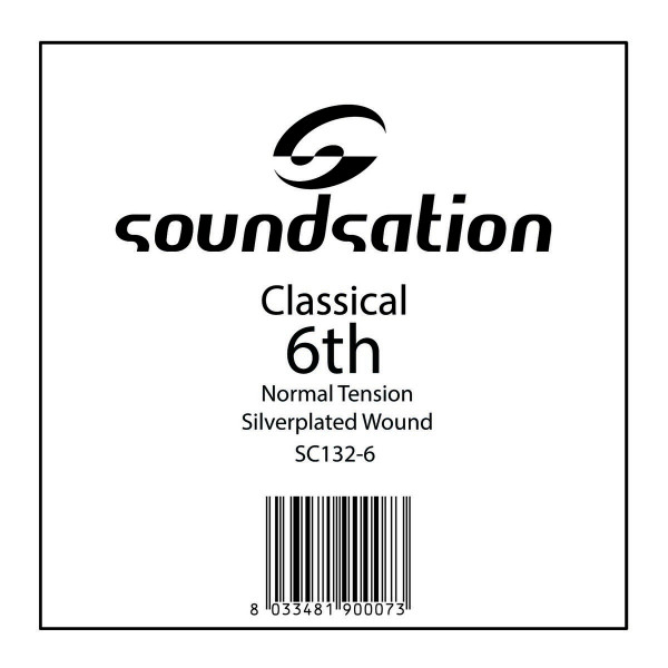 SOUNDSATION SC132-6 - Klasszikusgitár húr - E 0.43 Normal tension