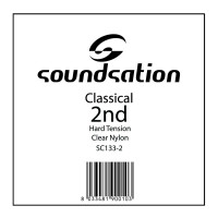 SOUNDSATION SC133-2 - Klasszikusgitár húr - B 0.325 Hard tension
