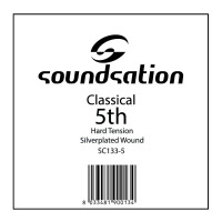 SOUNDSATION SC133-5 - Klasszikusgitár húr - A 0.36 Hard tension