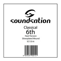 SOUNDSATION SC133-6 - Klasszikusgitár húr - E 0.44 Hard tension