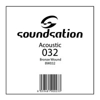 SOUNDSATION BW032 - Akusztikusgitár húr SAW széria - 0.32