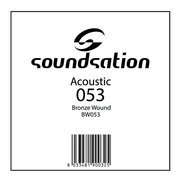 SOUNDSATION BW053 - Akusztikusgitár húr SAW széria - 0.53