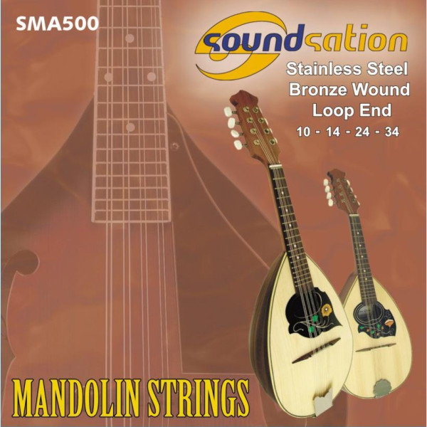 SOUNDSATION SMA 500 - Mandolin húrszett - Light