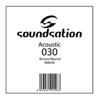 SOUNDSATION BW030 - Akusztikusgitár húr SAW széria  - 0.30