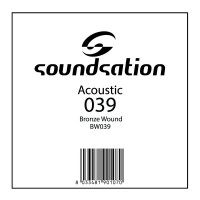 SOUNDSATION BW039 - Akusztikusgitár húr SAW széria - 0.39