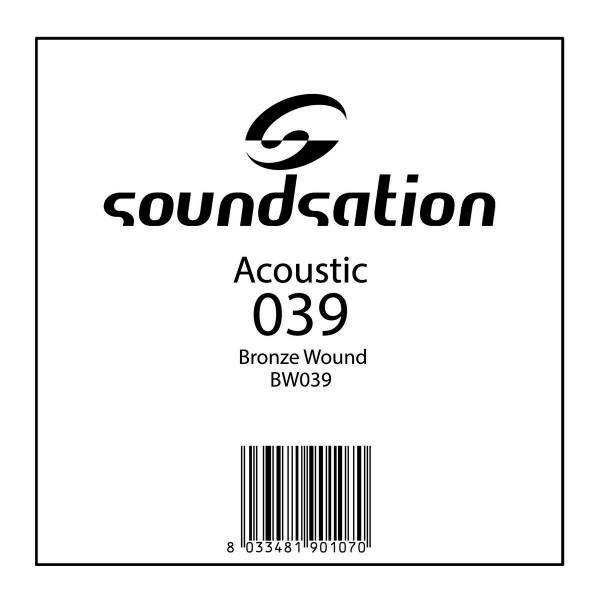 SOUNDSATION BW039 - Akusztikusgitár húr SAW széria - 0.39