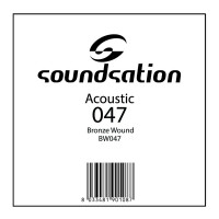 SOUNDSATION BW047 - Akusztikusgitár húr SAW széria - 0.47